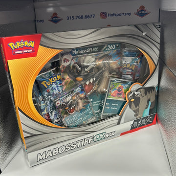 POKEMON MABOSSTIFF EX BOX! 4 BOOSTER PACKS!