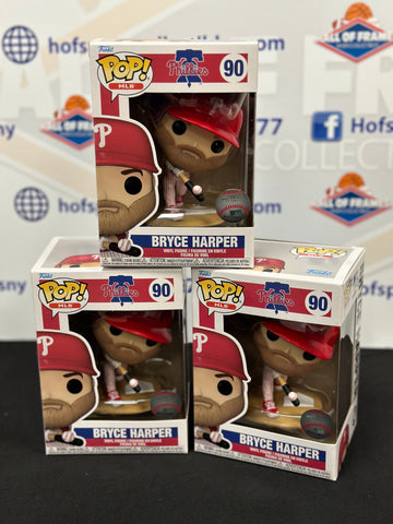 BRYCE HARPER PHILADELPHIA PHILLIES FUNKO POP MLB! #90!