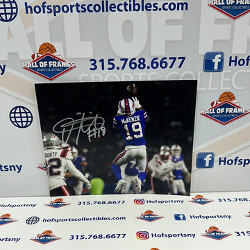 ISAIAH MCKENZIE SIGNED 8X10 BUFFALO BILLS PHOTO - HOF COA