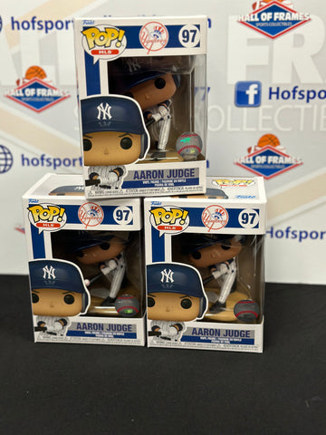 AARON JUDGE NEW YORK YANKEES FUNKO POP MLB! #97!