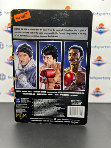 Rocky Balboa Boxing Super7 Reaction Action Figure - mint