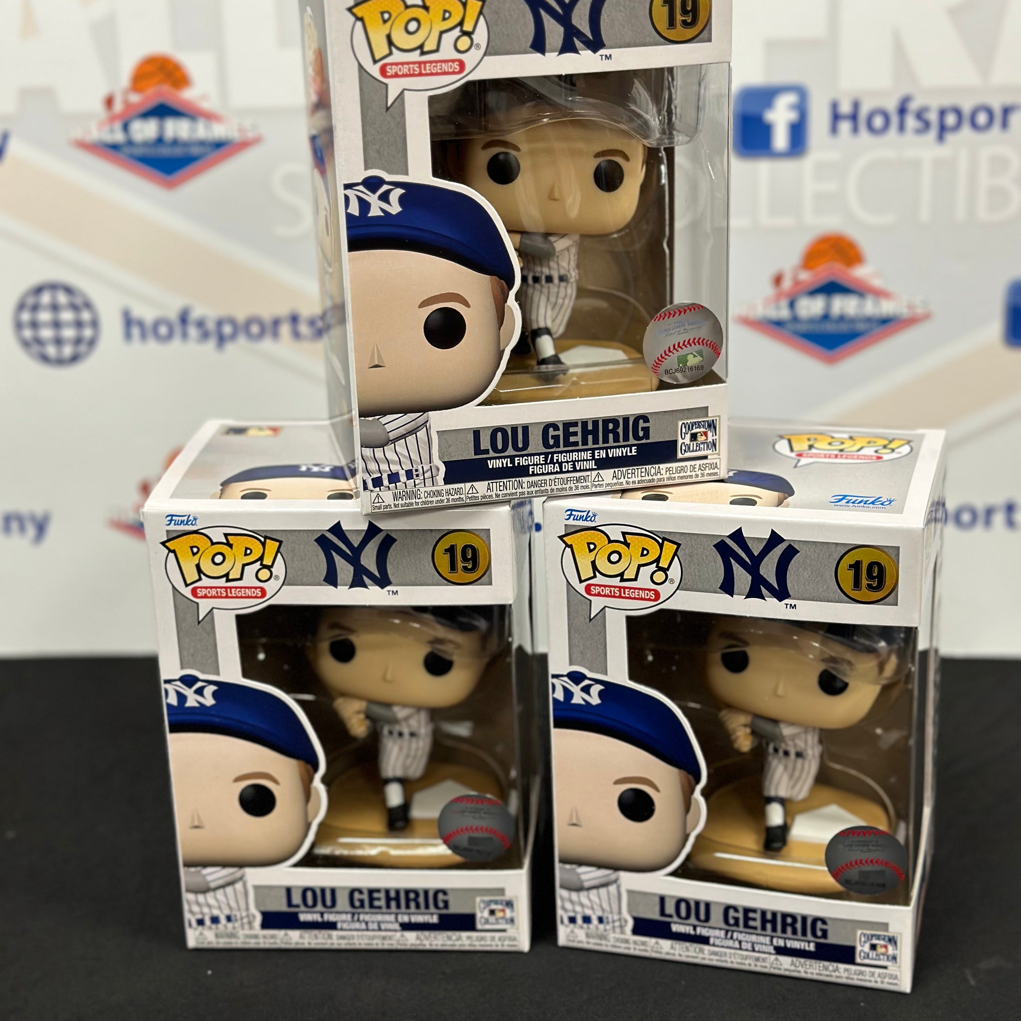 LOU GHERIG NEW YORK YANKEES FUNKO POP SPORTS LEGENDS! #19!