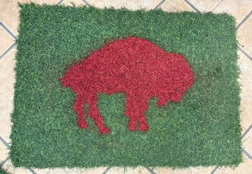 BUFFALO BILLS AUTHENTIC FIELD TURF DOOR MAT - 24”x 30”