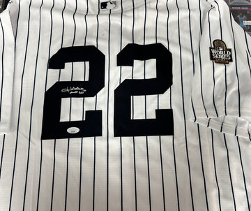 JUAN SOTO SIGNED YANKEES NIKE PINSTRIPE JERSEY - JSA COA