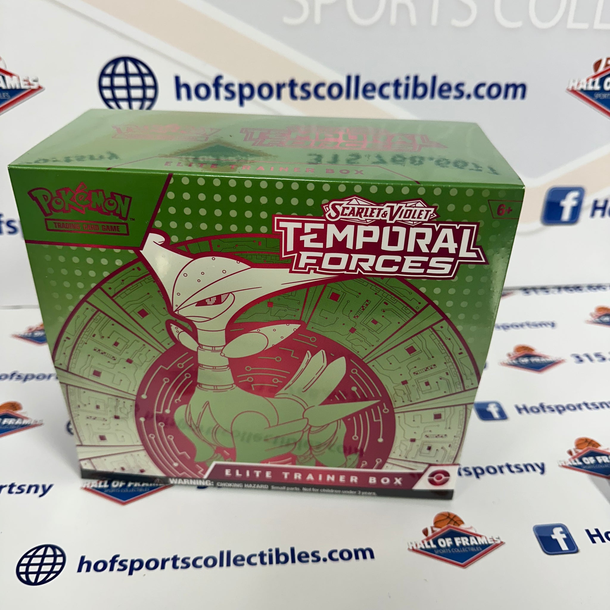 POKEMON SCARLETT & VIOLET TEMPORAL FORCES ETB GREEN!