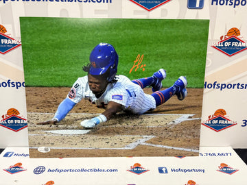 LUISANGEL ACUNA NY METS SIGNED 11X14 JSA WITNESSED
