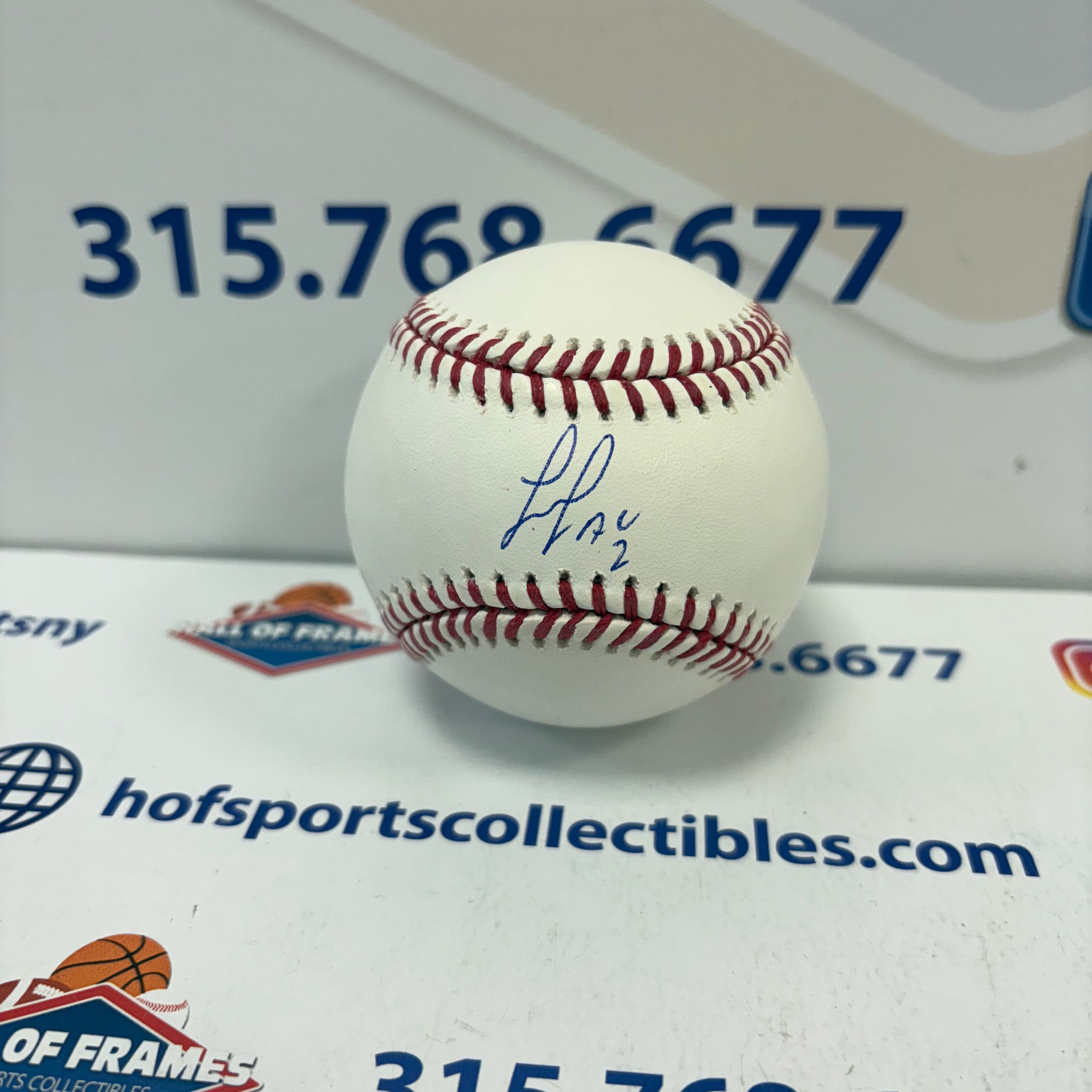LUISANGEL ACUNA METS SIGNED BASEBALL JSA WITNESSED