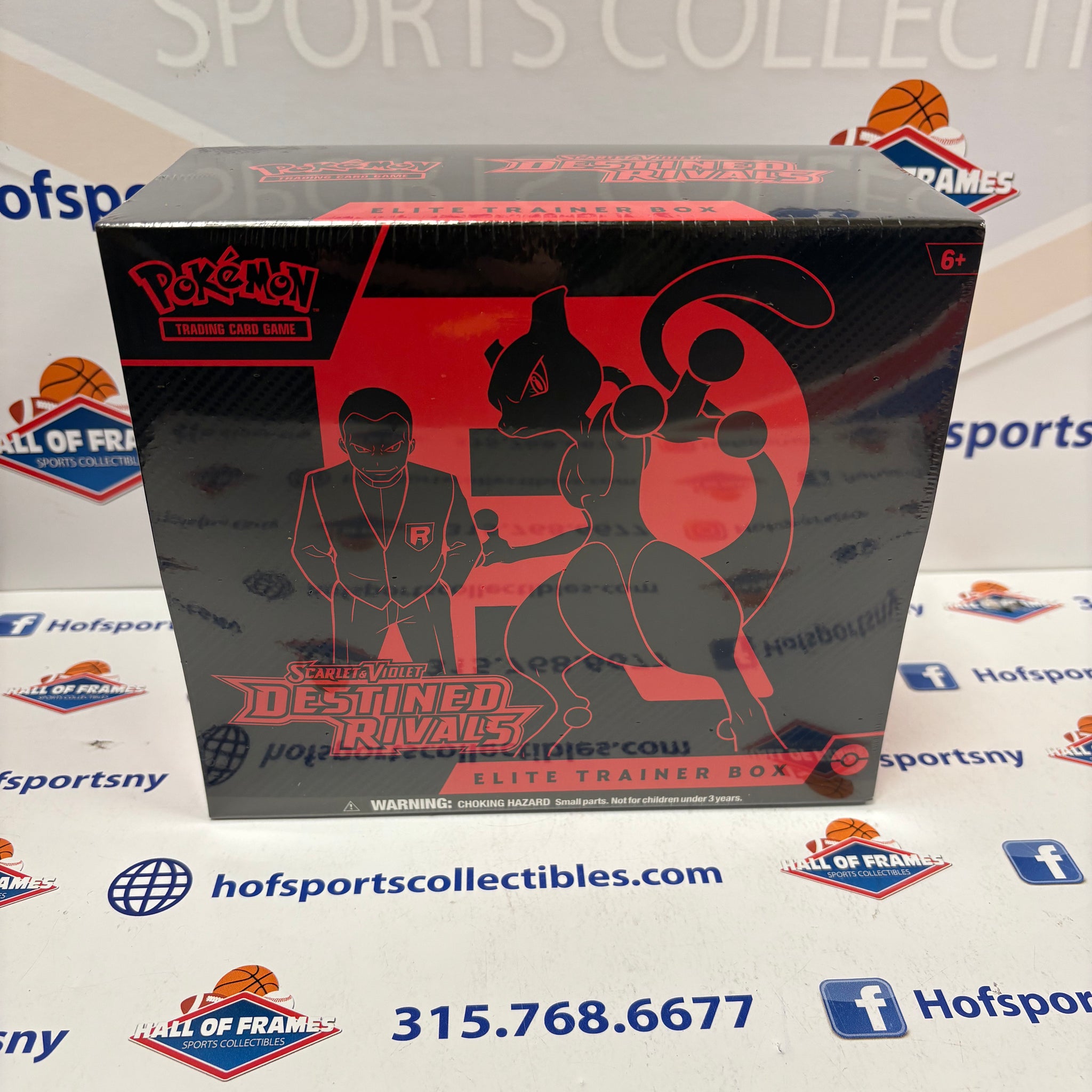 POKEMON SCARLET & VIOLET DESTINED RIVALS ELITE TRAINER BOX ETB - 9 PACKS
