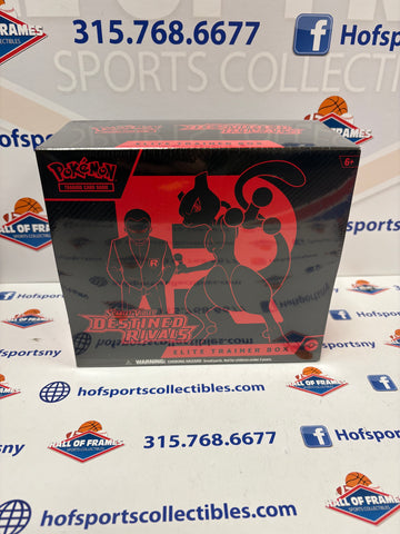 POKEMON SCARLET & VIOLET DESTINED RIVALS ELITE TRAINER BOX ETB - 9 PACKS
