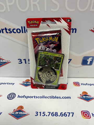 POKEMON SCARLET & VIOLET DESTINED RIVALS CHECKLANE BLISTER ZARUDE