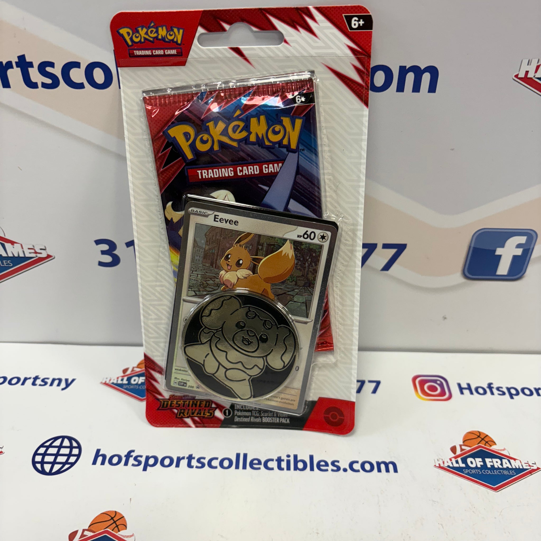 POKEMON SCARLET & VIOLET DESTINED RIVALS CHECKLANE BLISTER EEVEE