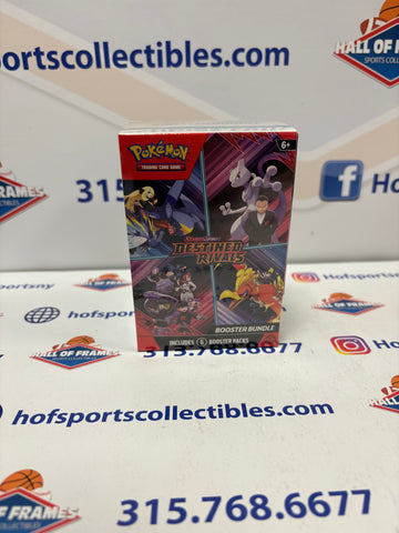 POKEMON SCARLET & VIOLET DESTINED RIVALS BOOSTER BUNDLE - 6 PACKS