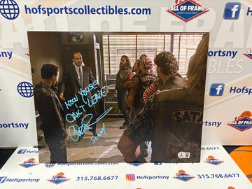 Chazz Palminteri SIGNED BRONX TALE  11X14 "NOW YOUSE CAN'T LEAVE" JSA
