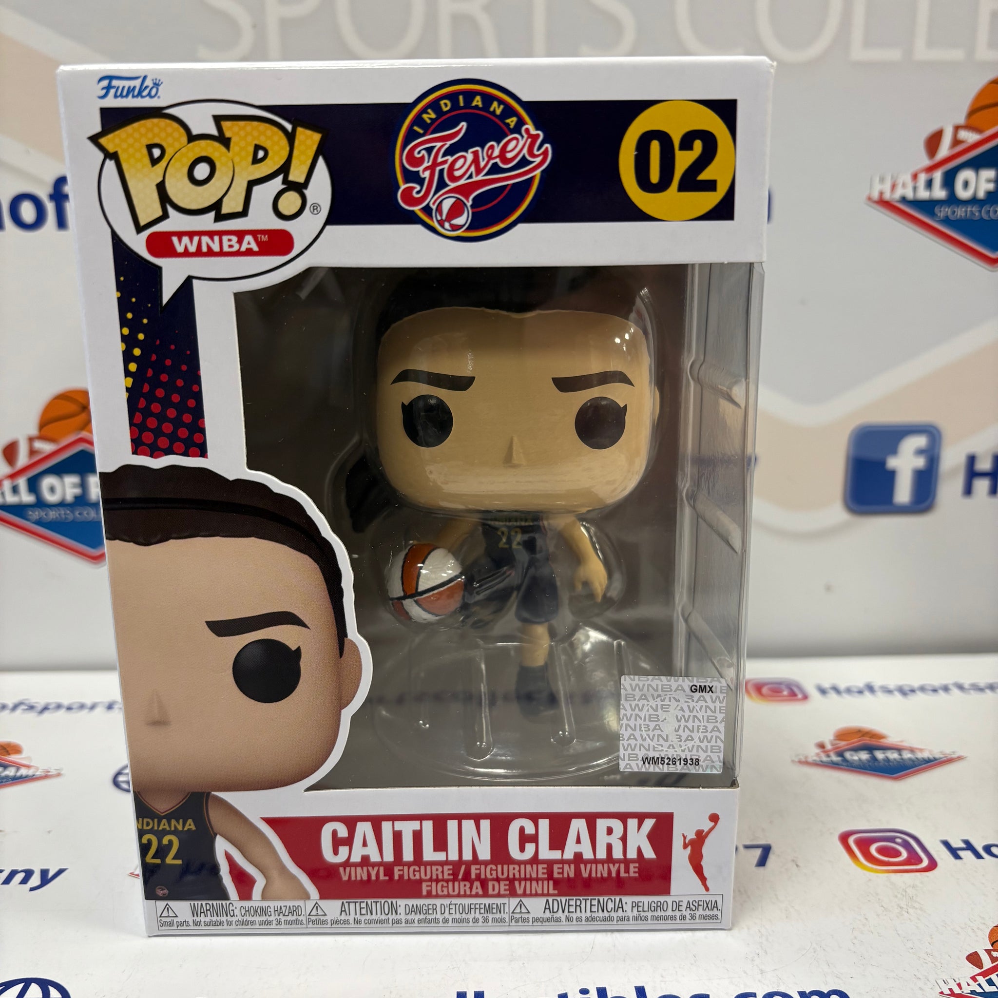 CAITLIN CLARK WNBA INDIANA FEVER FUNKO POP #2