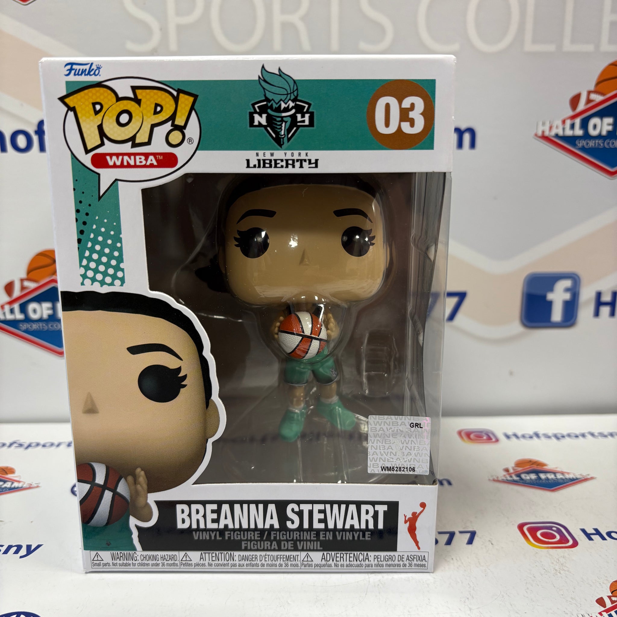 BREANNA STEWART WNBA NEW YORK LIBERTY FUNKO POP #3