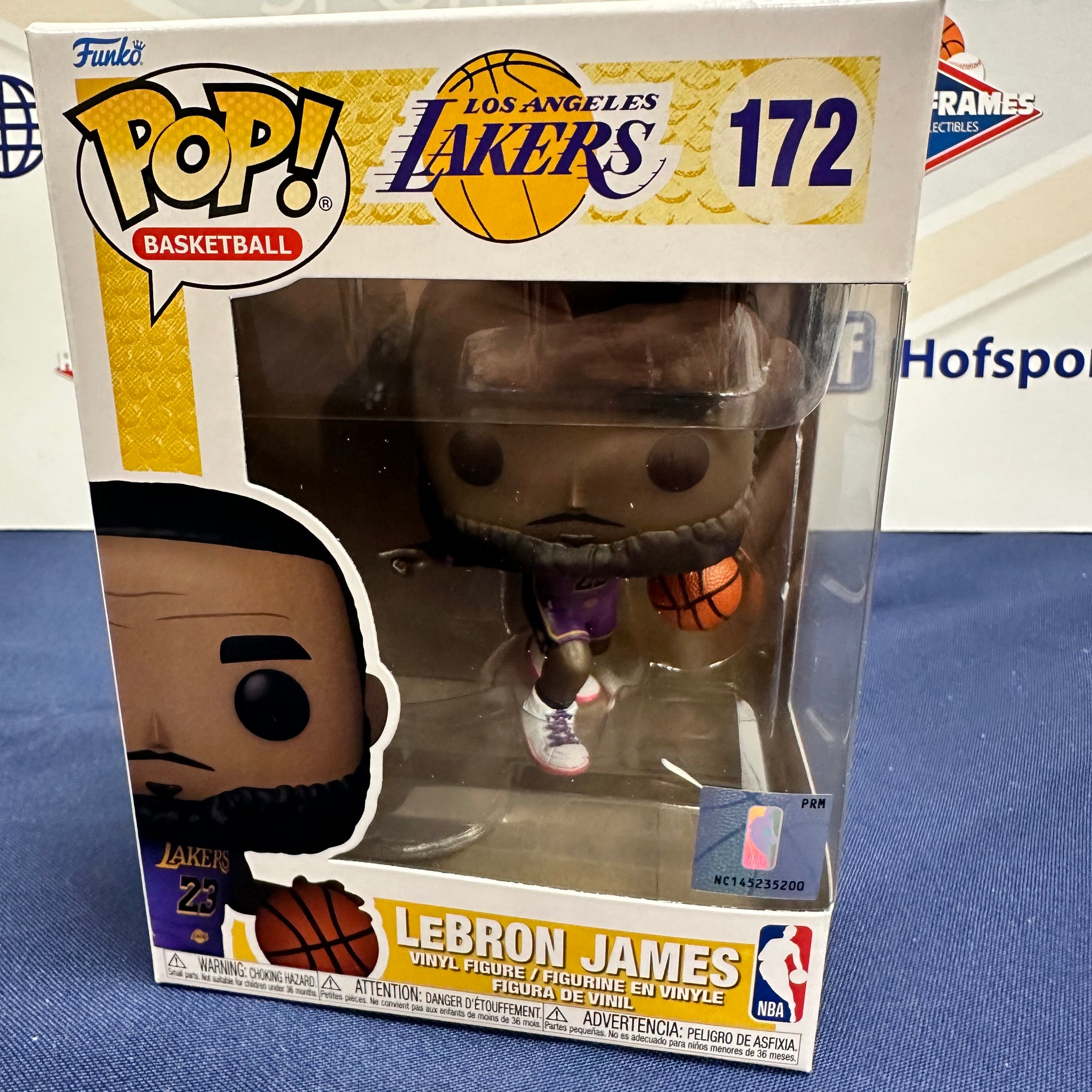 LEBRON JAMES LOS ANGELES LAKERS FUNKO POP BASKETBALL #172! LEBRON JAMES LOS ANGELES LAKERS FUNKO POP BASKETBALL #172!