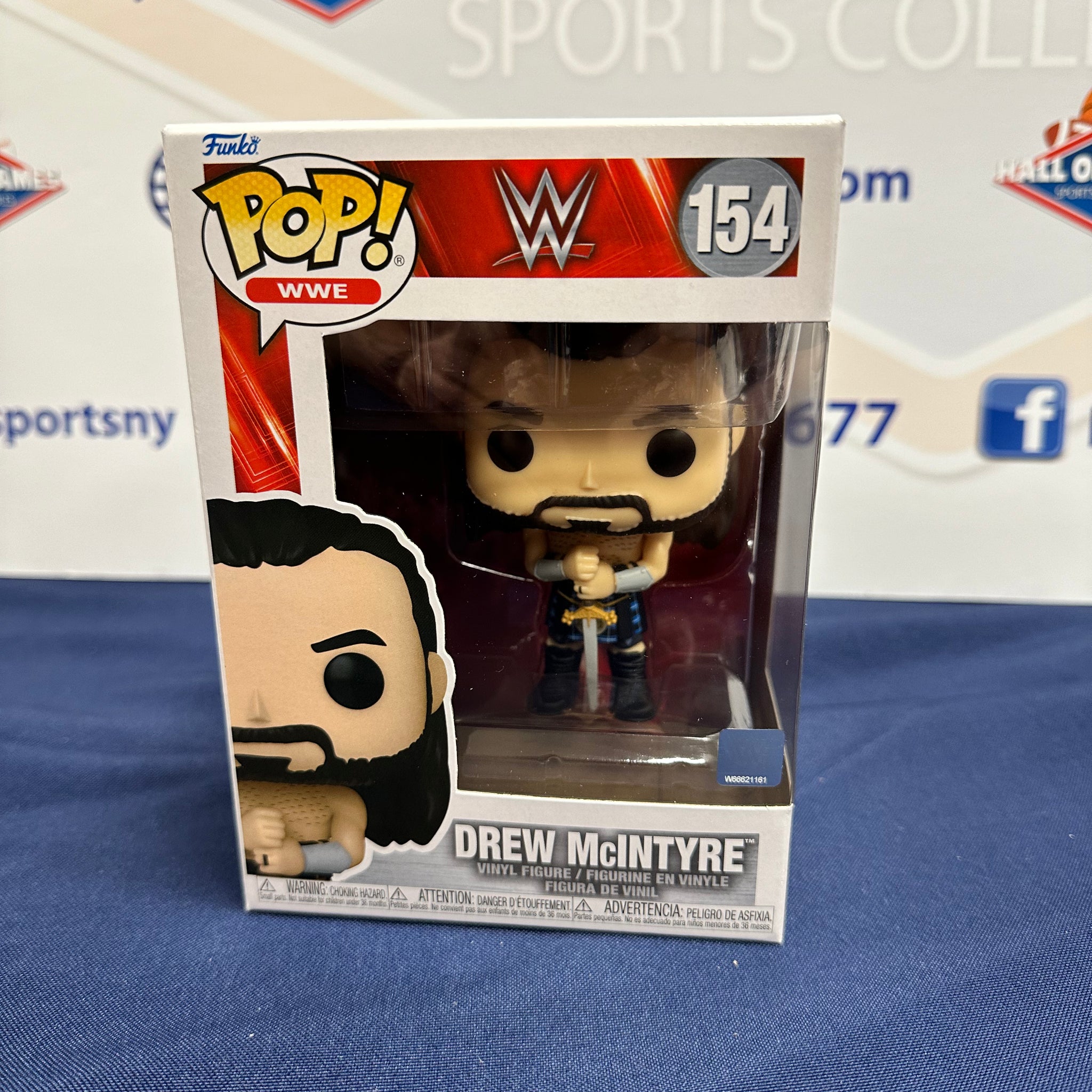 DREW MCINTYRE WWE FUNKO POP #154!