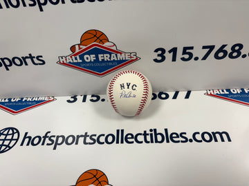 PETE ALONSO SIGNED CITY CONNECT SIGNED BASEBALL - FANATICS COA