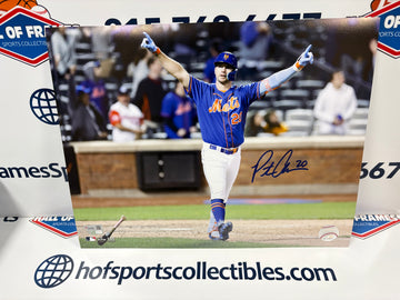 PETE ALONSO SIGNED NY METS HOME RUN 11X14 PHOTO - FANATICS COA