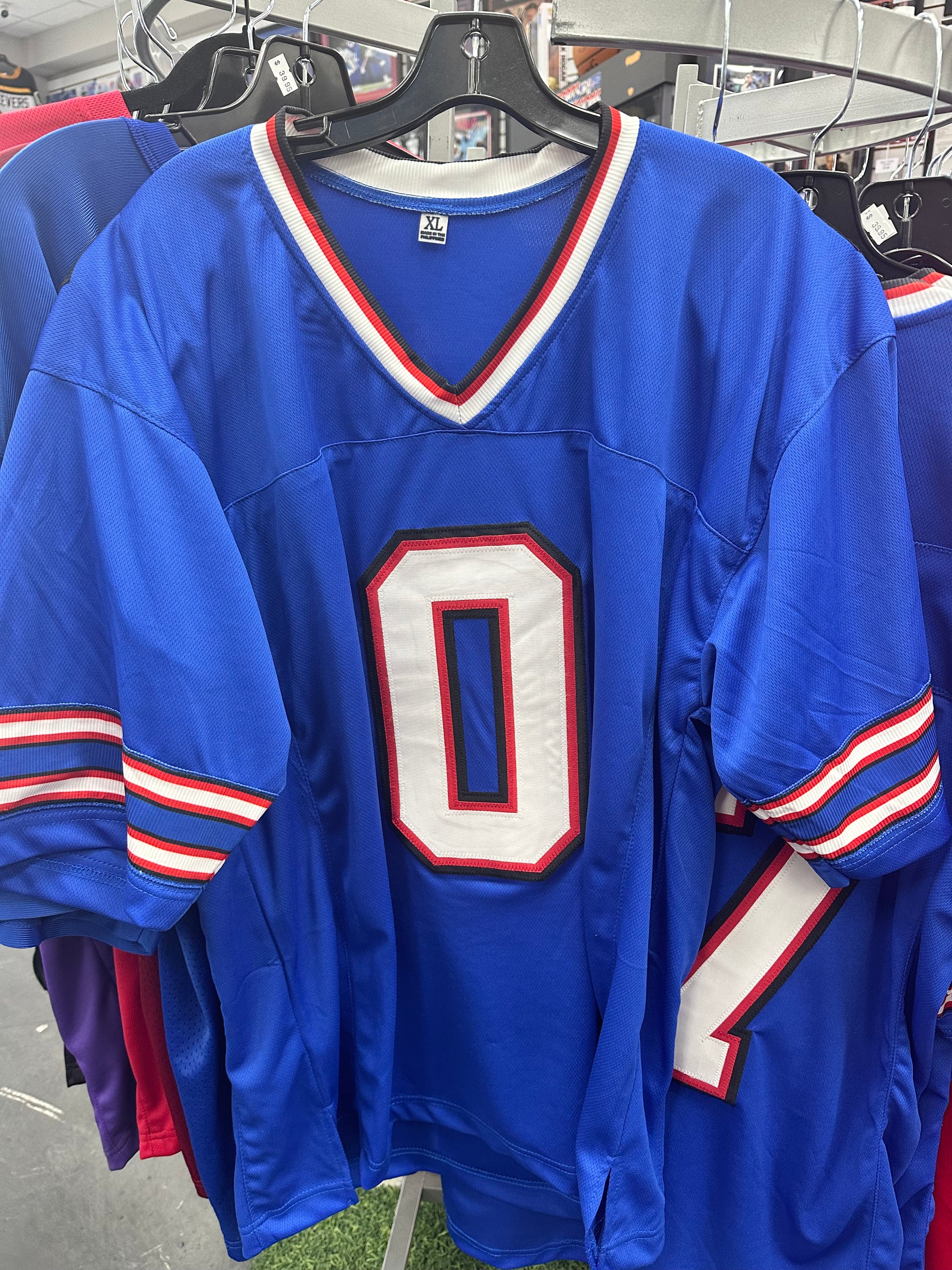 KEON COLEMAN BUFFALO BILLS CUSTOM REPLICA JERSEY STITCHED XL