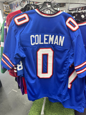 KEON COLEMAN BUFFALO BILLS CUSTOM REPLICA JERSEY! STITCHED XL!