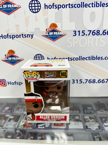 ALLEN IVERSON NBA FUNKO POP! HARDWOOD CLASSICS #102!