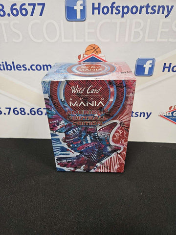 2024 WILD CARD AUTO MANIA AMERICAN FOOTBALL EDITION HOBBY BOX!