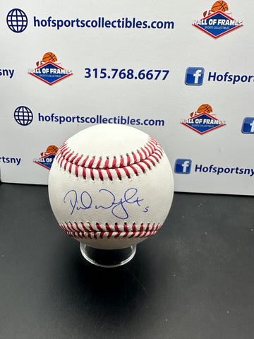 DAVID WRIGHT SIGNED MLB BASEBALL NY METS BECKETT COA