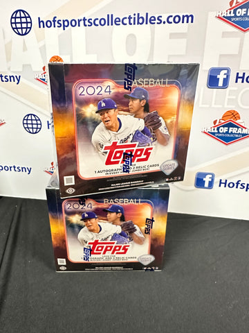 2024 TOPPS UPDATE BASEBALL HOBBY JUMBO BOX