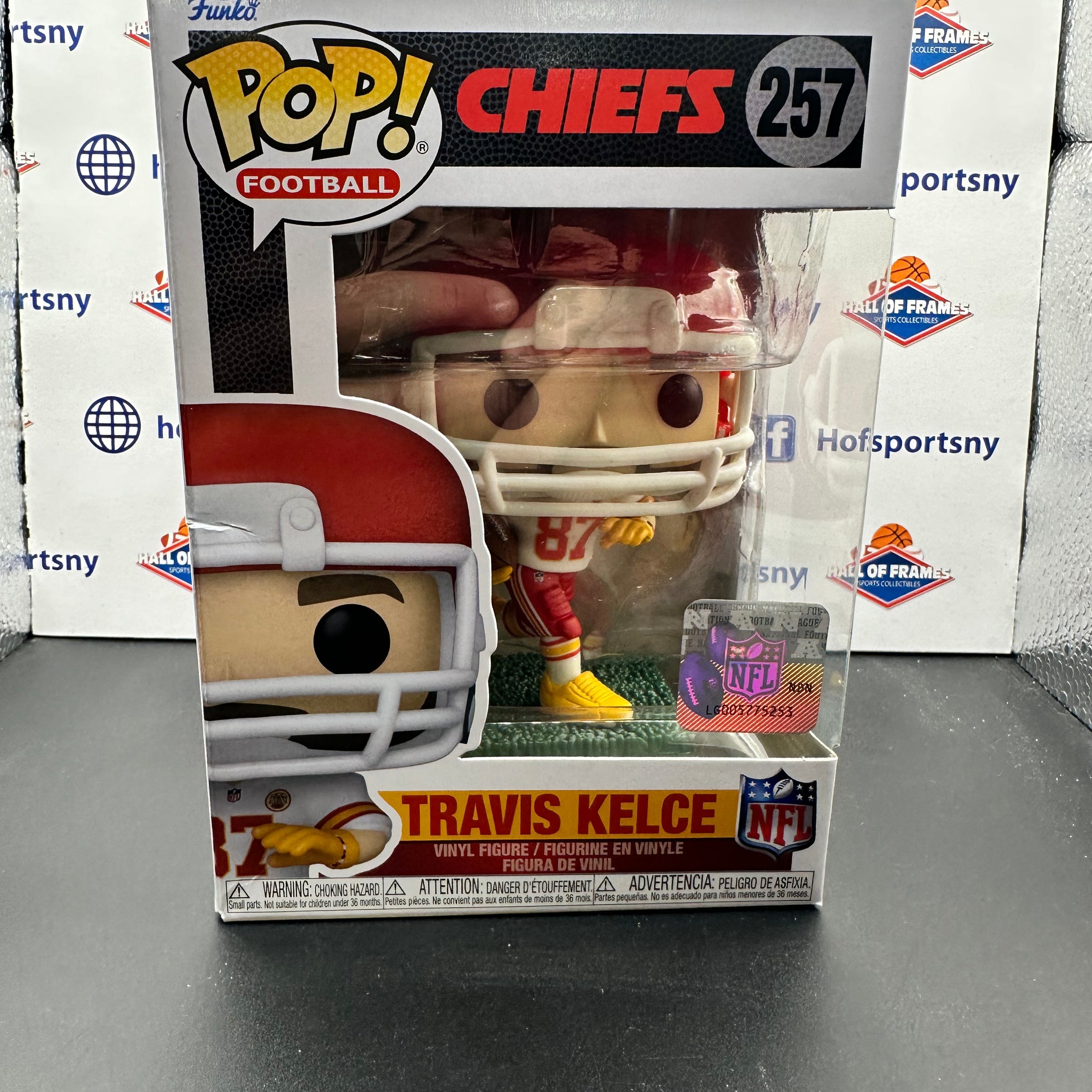 TRAVIS KELECE NFL FUNKO POP! CHIEFS #257