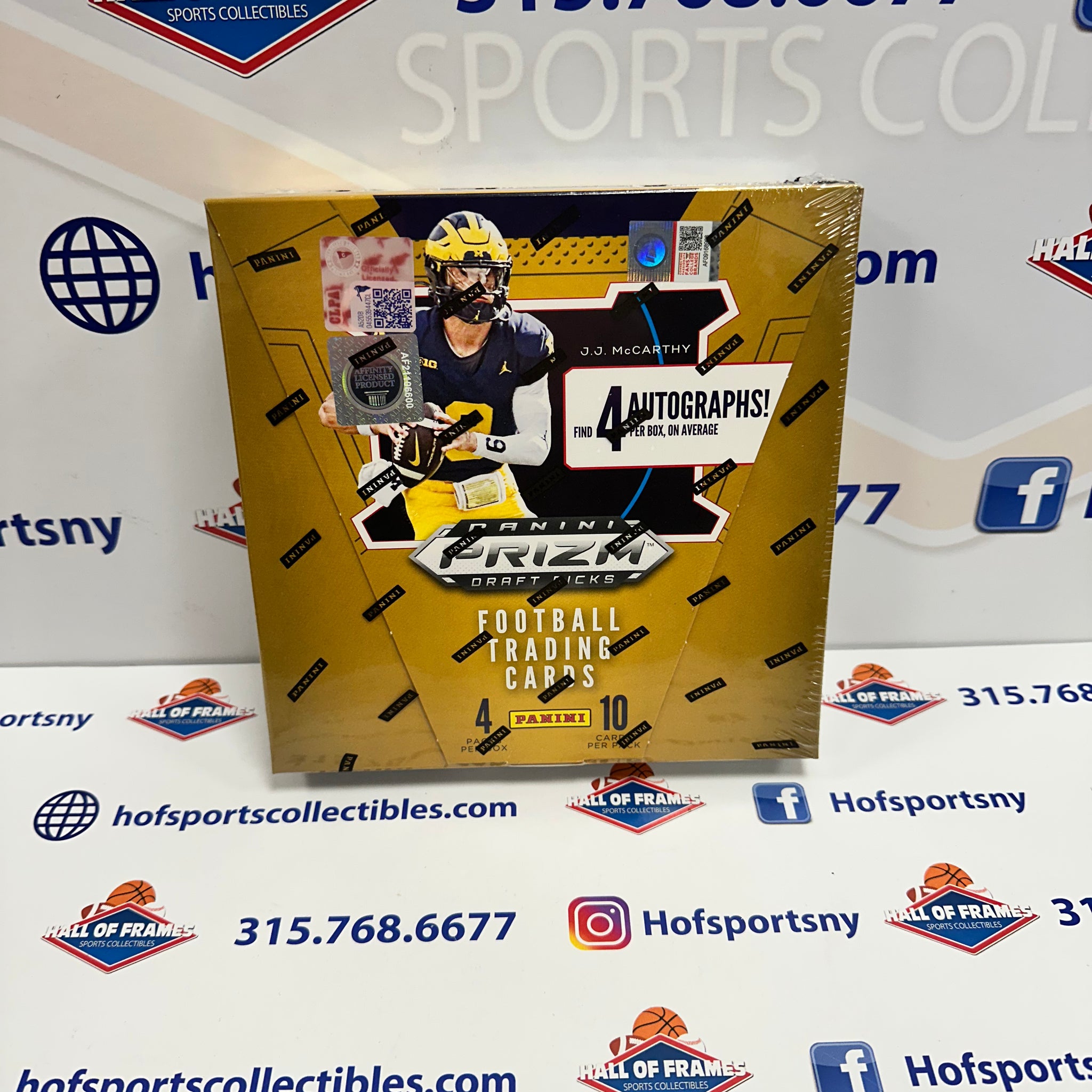 2024 PANINI PRIZM DRAFT PICKS FOOTBALL HOBBY BOX! FIND 4 AUTOS!