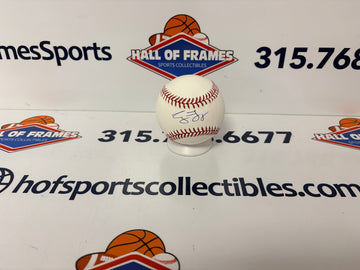 GEORGE LOMBARD SIGNED MLB BASEBALL MLB HOLO