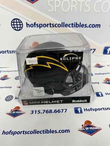 LOS ANGELES CHARGERS SPEED ECLIPSE MINI FOOTBALL HELMET