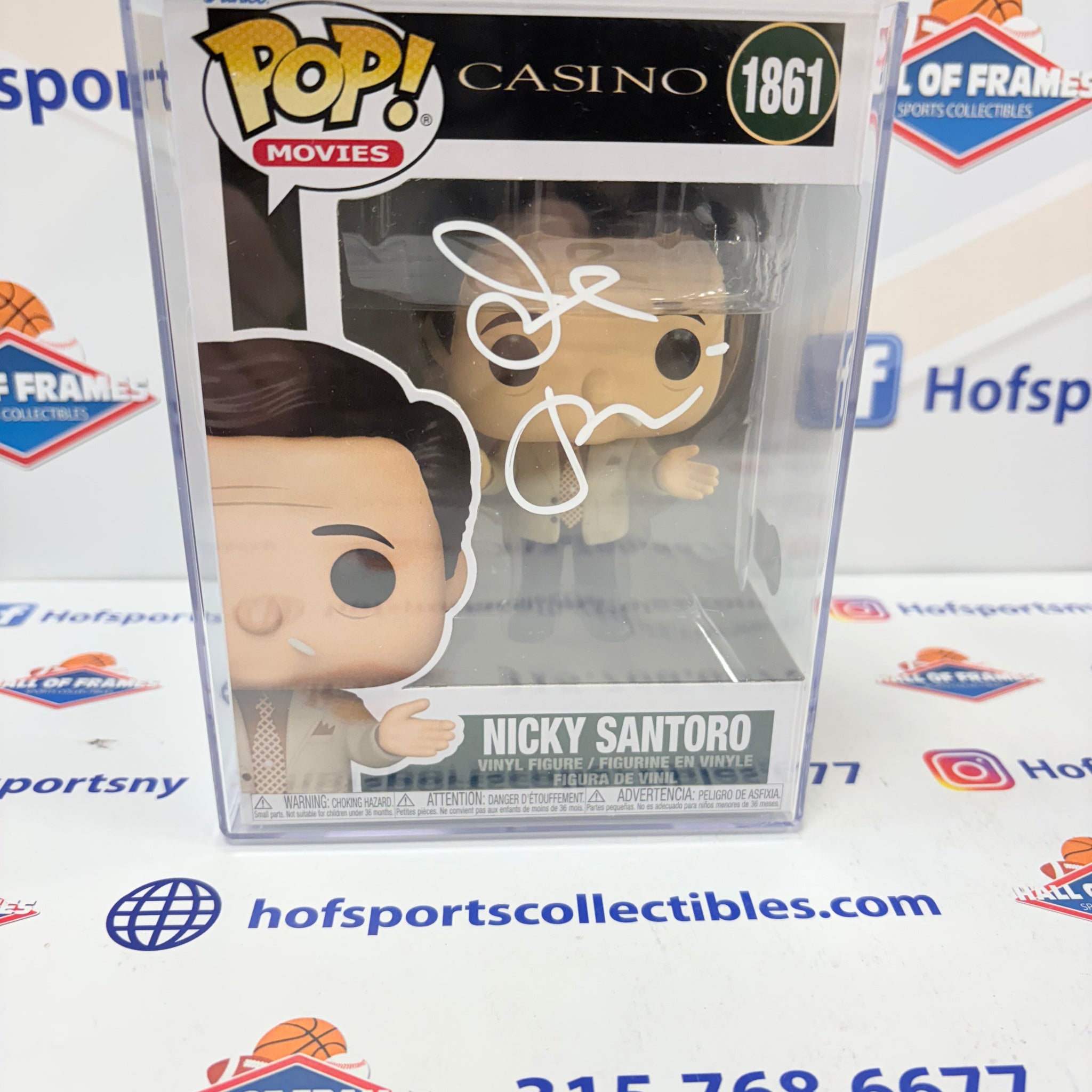 JOE PESCI SIGNED CASINO FUNKO #1861 SUPER RARE!! - BECKETT WITNESSED