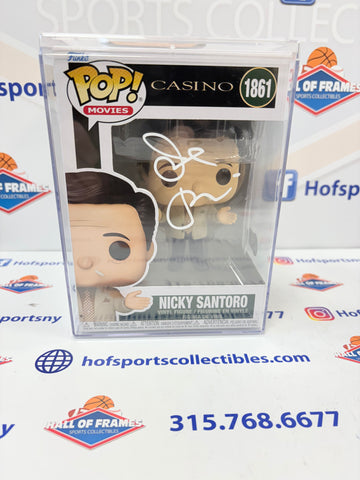 JOE PESCI SIGNED CASINO FUNKO #1861 SUPER RARE!! - BECKETT WITNESSED