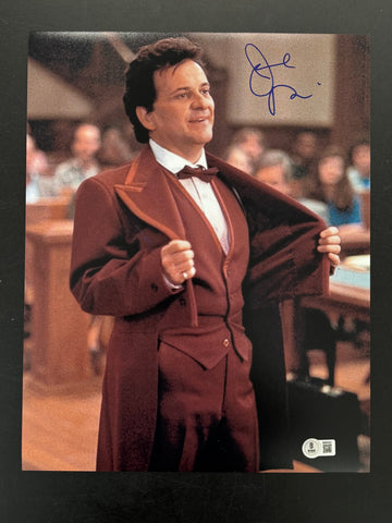 JOE PESCI SIGNED MY COUSIN VINNY 11X14 PHOTO - BECKETT WITNESSED