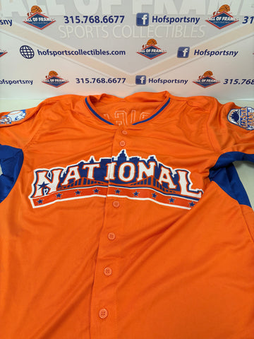 DAVID WRIGHT 2013 NL ALL STAR ORANGE SIGNED CUSTOM JERSEY! INSCRIBED THE CAPTAIN JSA COA