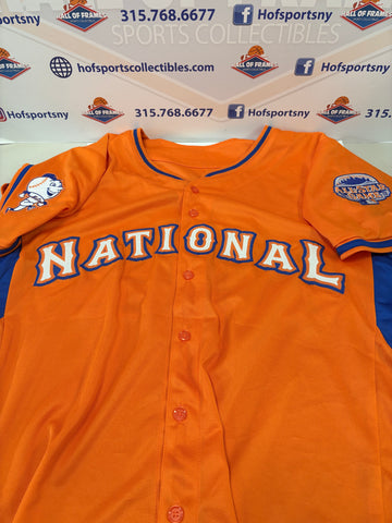 DAVID WRIGHT 2013 NL ALL STAR ORANGE SIGNED CUSTOM JERSEY! JSA COA