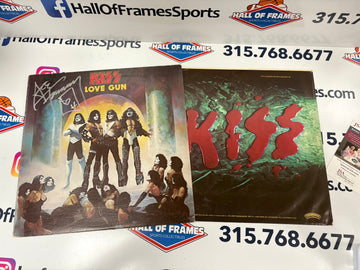 ACE FREHLEY SIGNED KISS LOVE GUN ALBUM - JSA COA - SEE PHOTOS