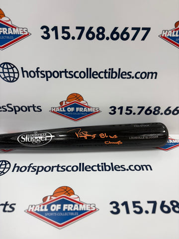 DARRYL STRAWBERRY SIGNED NY METS 1986 WS CHAMPS BAT - JSA COA