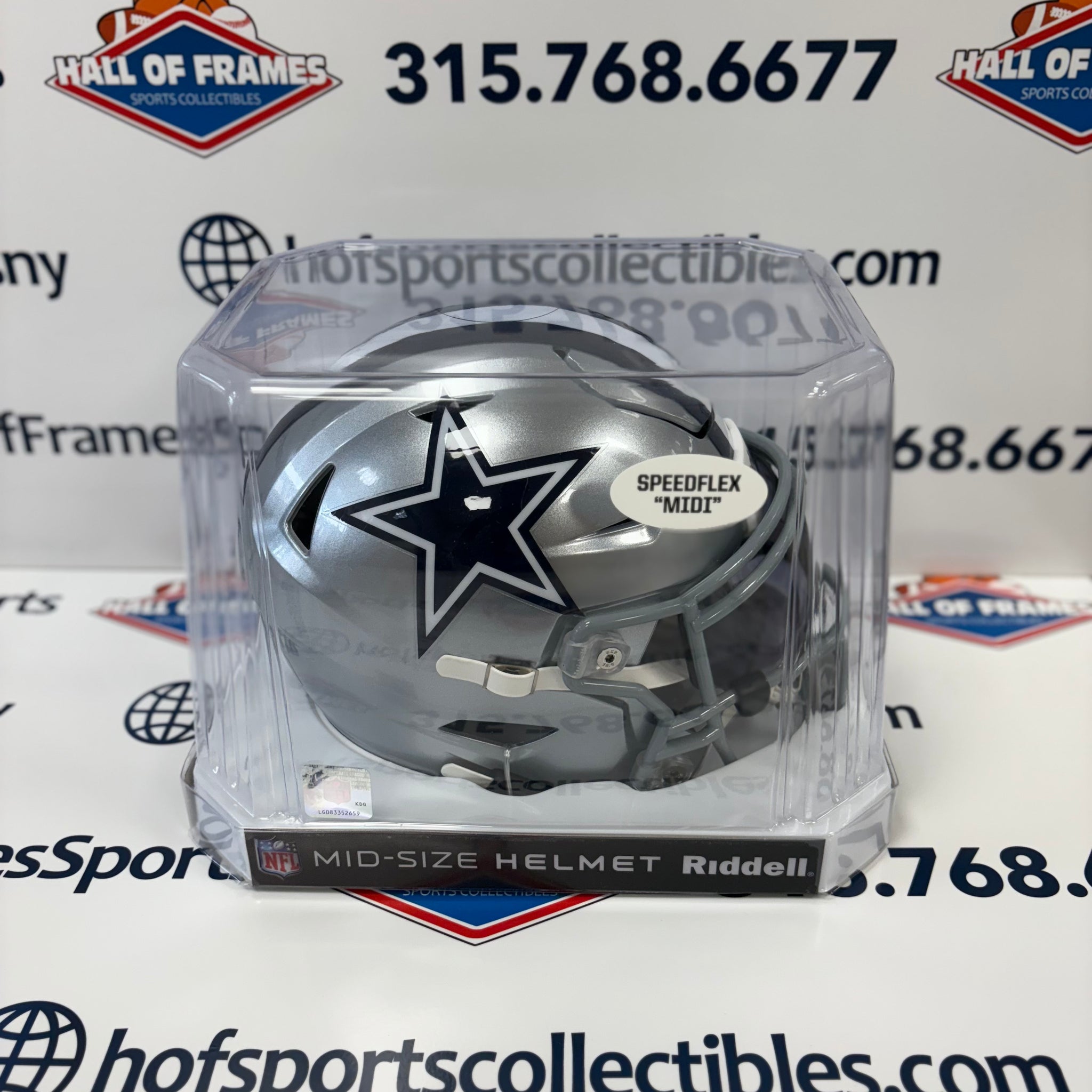 Dallas Cowboys Riddell Speed Flex Mid-Size Helmet MIDI