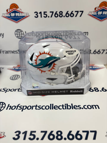 Miami Dolphins Riddell Speed Flex Mid-Size Helmet MIDI