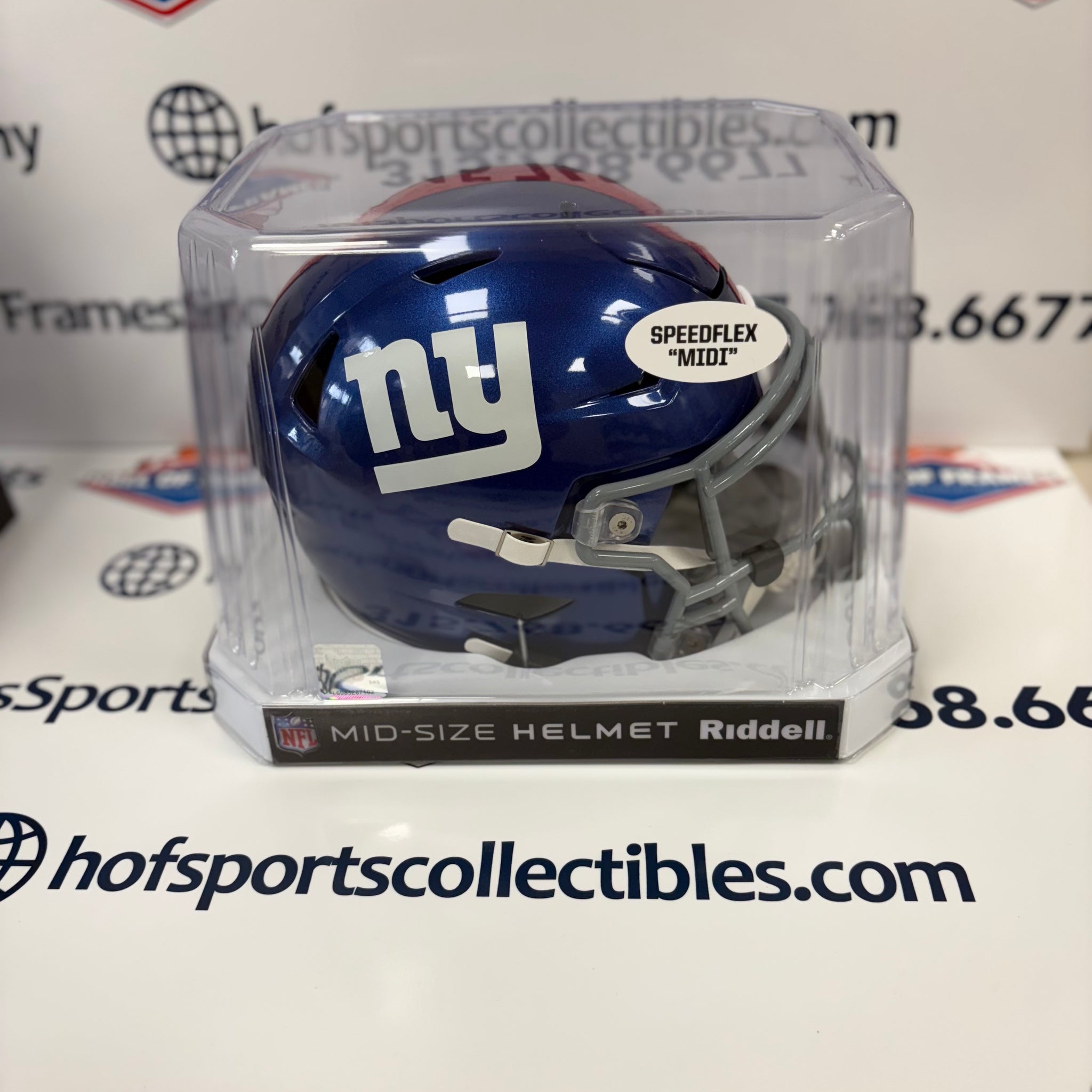 New York Giants Riddell Speed Flex Mid-Size Helmet MIDI