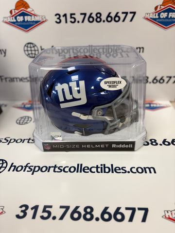 New York Giants Riddell Speed Flex Mid-Size Helmet MIDI