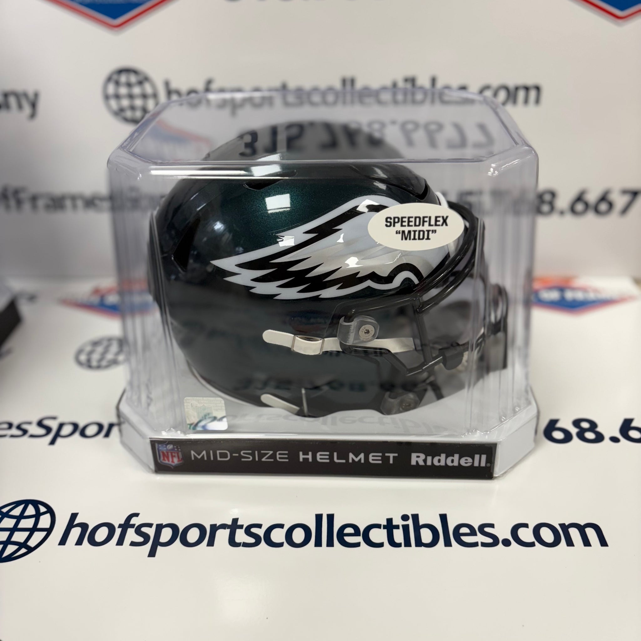 Philadelphia Eagles Riddell Speed Flex Mid-Size Helmet MIDI