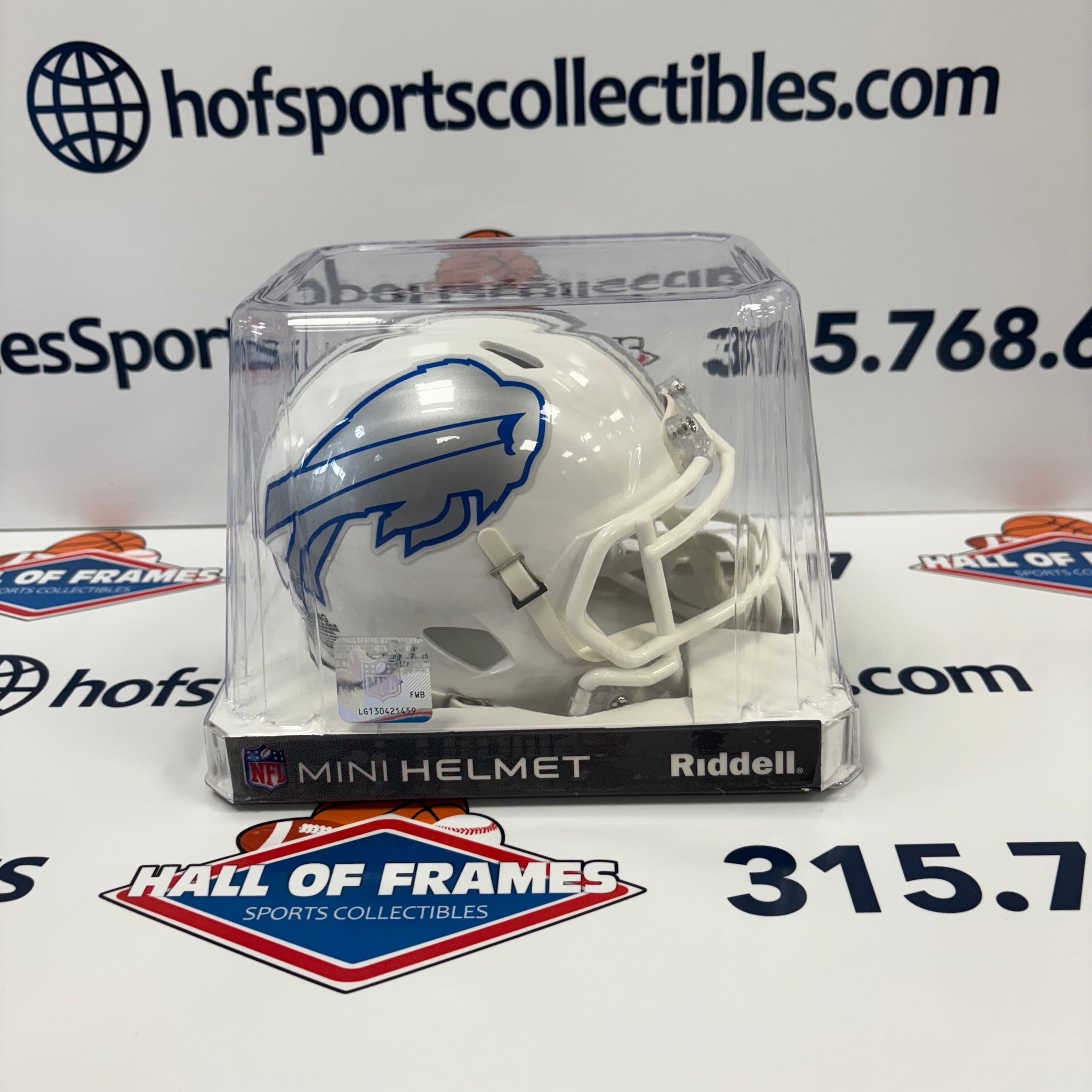 BUFFALO BILLS 2025 RIVALRIES RIDDELL MINI HELMET