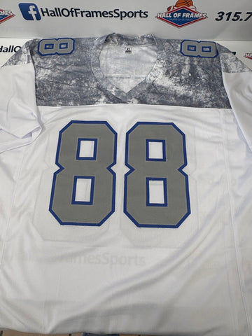 DAWSON KNOX SIGNED BUFFALO BILLS RIVALRY CUSTOM JERSEY -BECKETT COA