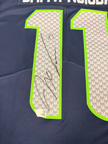 JAXON SMITH-NJIGBA SIGNED SEAHAWKS NAVY NIKE LTD ED JERSEY - FANATICS