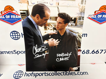 Chazz Palminteri SIGNED BRONX TALE  11X14 "NOBODY CARES" JSA