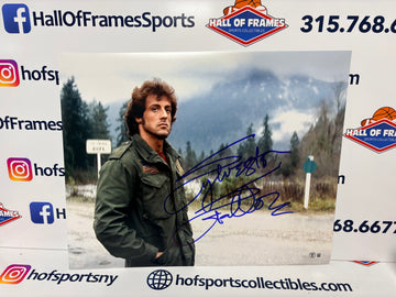 SYLVESTER STALLONE SIGNED RAMBO 16X20 PHOTO BECKETT COA